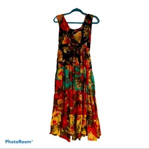 Vasna Desire Floral sundress•Sz L